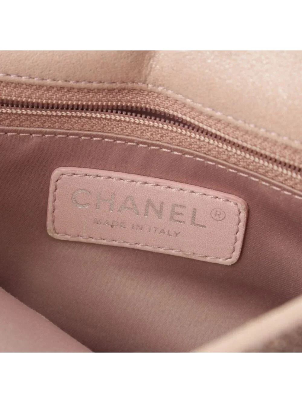 Chanel Rhinestone CC Logo Turnlock Swarovski Chain Shoulder Bag Pink